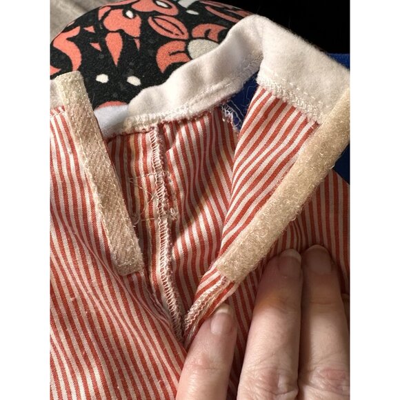 2006 Play Along Cabbage Patch Kid Babies Baseball Red White Striped Romper VHTF - Picture 13 of 14